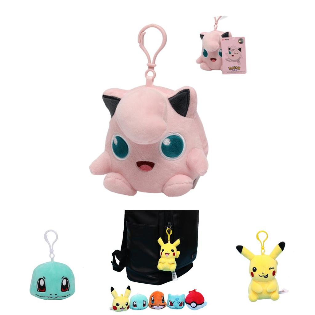 Uroczy Pokémon Pikachu Charmander Pluszowa Zabawka Zawieszka do Torby Brelok