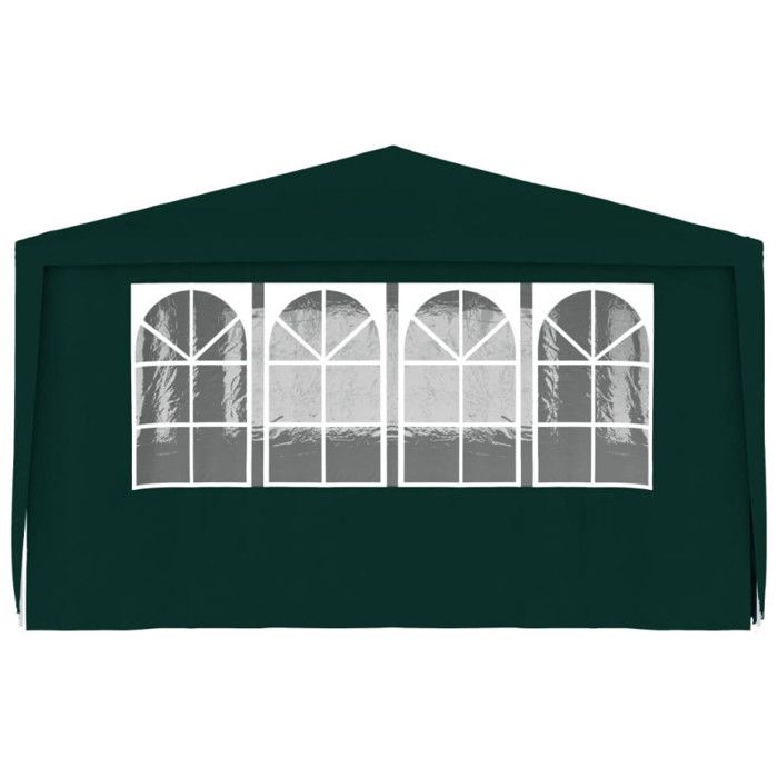 VidaXL Tente de Réception avec Parois Latérales Belvédère Tonnelle Pavillon Chapiteau Mariage Barbecue Voyage de Camping 4x6 48538