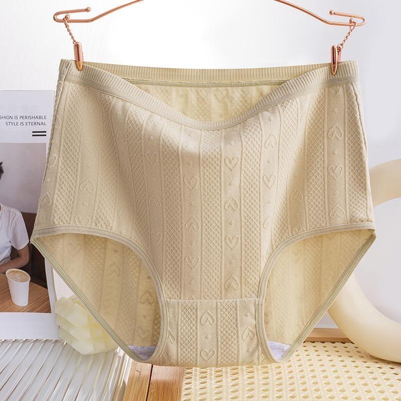 Baumwollhöschen mit hoher Taille für Damen, Bauchstraffung, Gesäß, atmungsaktiv, antibakteriell, Übergröße, Unterwäsche für mittleres und älteres Alter