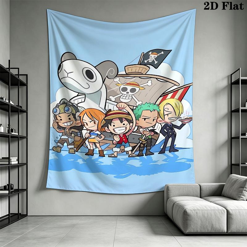 One Piece Wall Tapestry Aesthetic Wall Hanging Printed Fabric Blanket Decorative Tapestries for Bedroom Living Room Home Decor