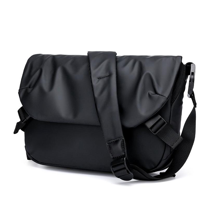 

Сумка через плечо, Мужская одноплечевая сумка, Модная сумка почтальона, Студенческая повседневная сумка через плечо, Мужская сумка из ткани Оксфорд чёрный