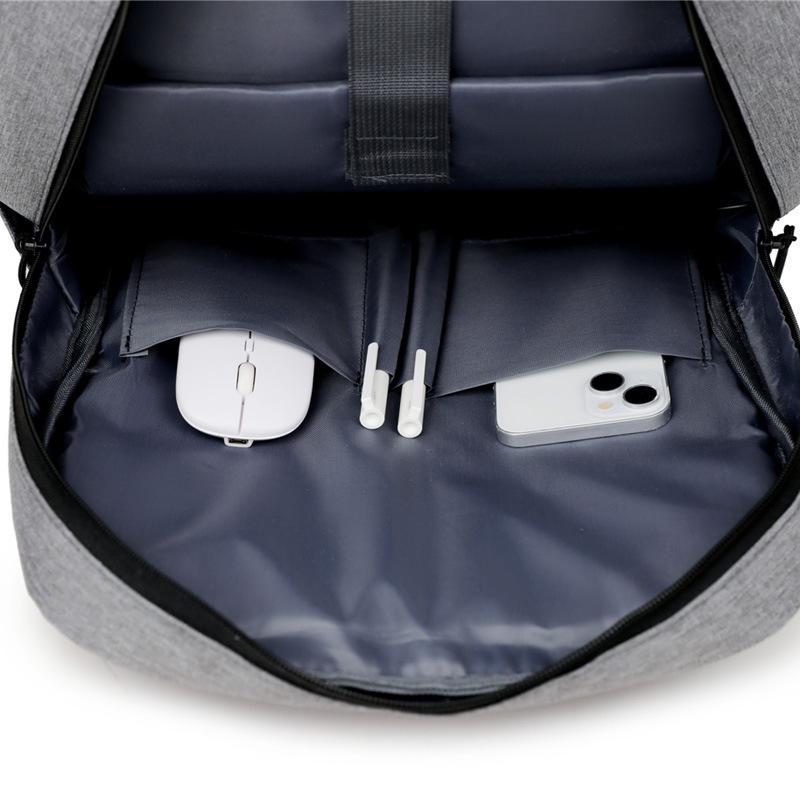 Schoolbag Laptop Bag New Business Large Capacity Commuter Travel Backpack Simple Men's Backpack