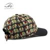 Hat men's and women's spring new personalized printing hardtop baseball cap women's casual versatile cap tide
