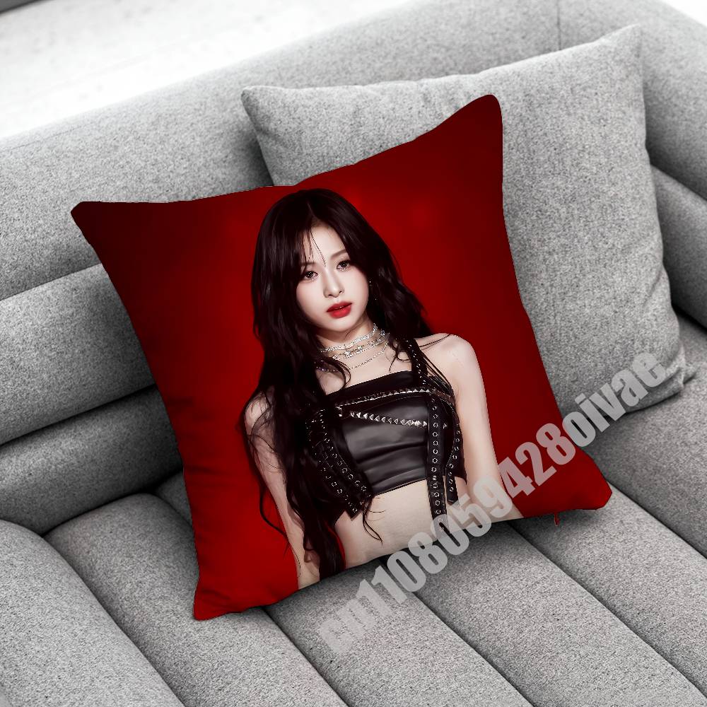 Singer Girl AAhyeon Throw Pillow Case For Decoration Cm Xcm Square Sofa Pillowcase Case
