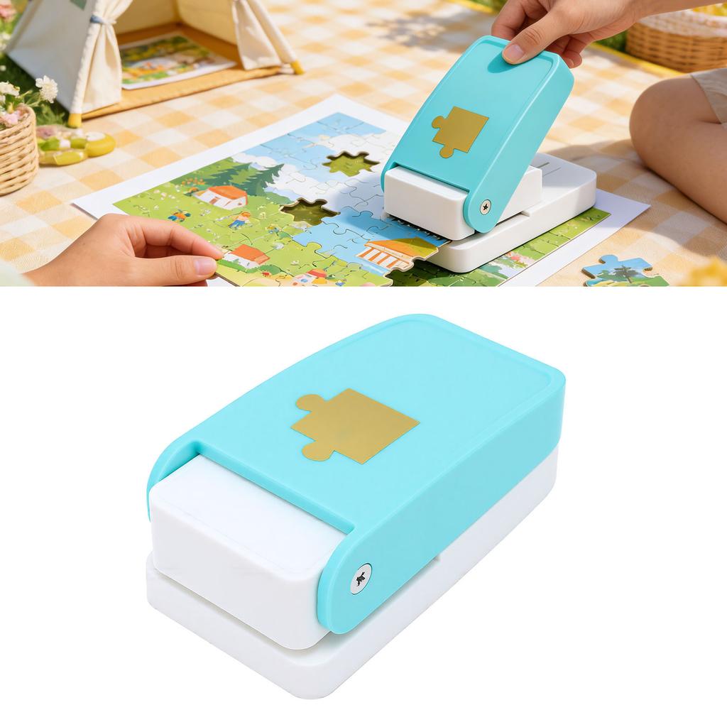 Puzzle Punch High Efficiency Labor Saving Jigsaw Piece Cutter for Customized Puzzle Making Tool