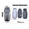 3/4/5 Botton M3N-A2C31243800 Ds7T-15K601-D Car Key Fob Case Shell Housing For Ford Mustang Edge Explorer Fusion Mondeo Kuka