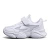 8855 middle school and university students running shoes foreign trade classmates children's little white shoes boys mesh breathable sports shoes whit