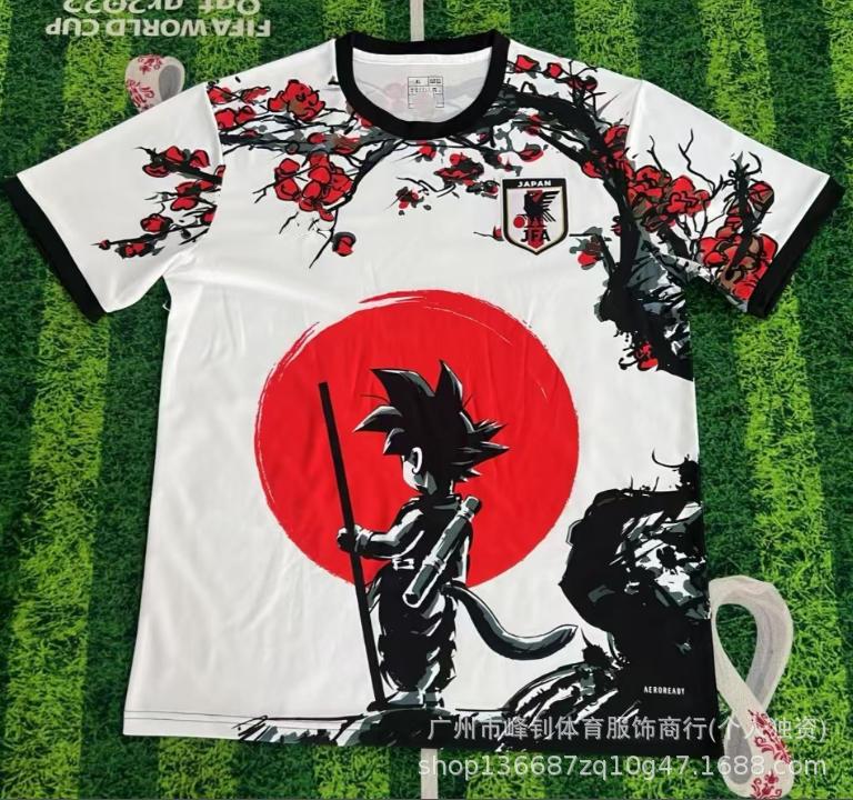 Maillot de football animé Coupe du Monde 2026, maillot thème dessin animé japonais, maillot de sport respirant pour l'entraînement