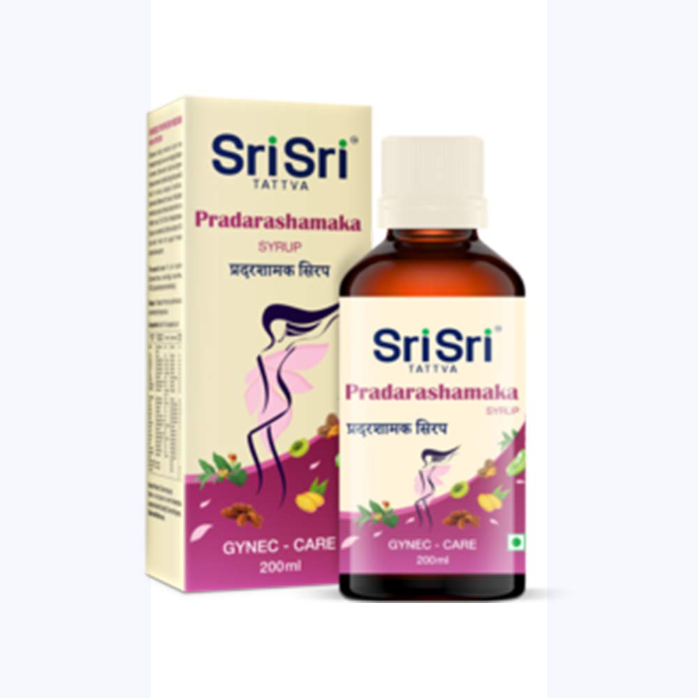 

Sri Sri Tattva Pradarashamaka Syrup Women Wellness Tonic 200 ml Herbal Style Liquid Support Daily Care Routine Use