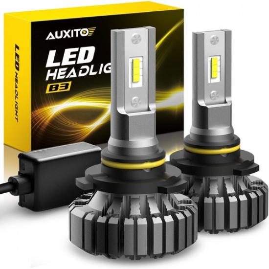 AUXITO 9005 HB3 LED Headlight Bulbs Kit High Beam 20000LM Super Bright White EOA