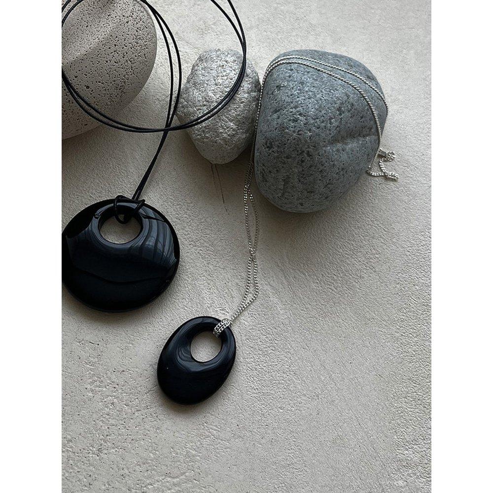 Oval Onyx Chain_Sn225
