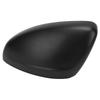 Rearview Mirror Cover Left Driver Side Car Door Mirror Cap Exterior Accessories for Citroen C3 2016‑2024 Black