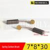 Copper Graphite Brushes for Servo Motor - Sizes: 6/7/8 x 8 x 15/20/25/30mm
