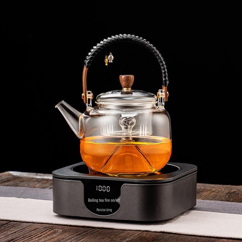 Portable Electric Ceramic Tea Stove: Mini Water Boiler & Warmer for Health-Preserving Tea Brewing
