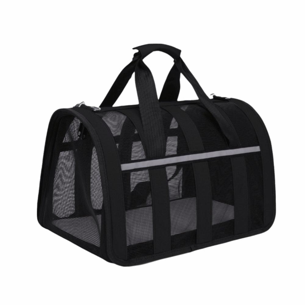 Comfortable Cats Dog Carrier Foldable Pet Travel Bag Outdoor Cat Carrier Bag  Pet Accessories