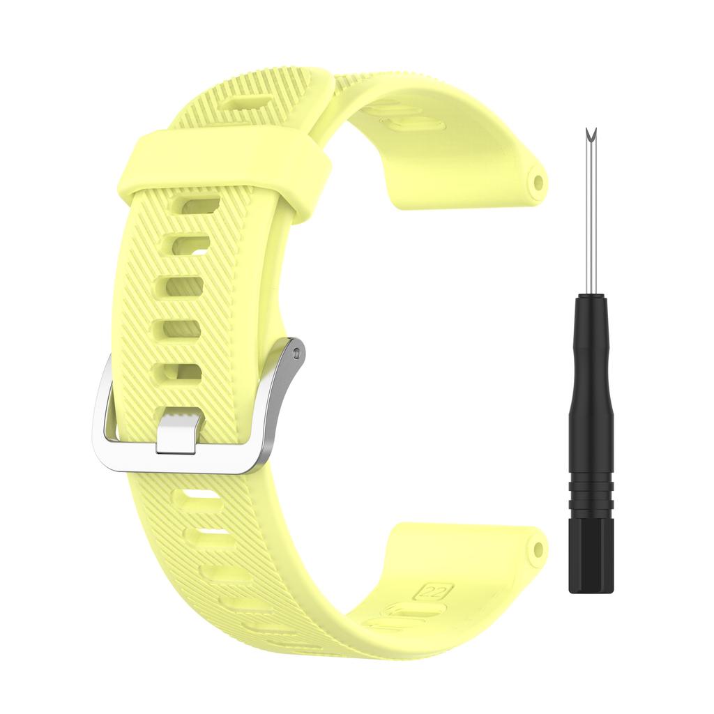 Replacement Silicone Watch Band for Garmin Forerunner 745 745XT 22mm Waterproof Sports Rubber Strap With Install Screwdriver