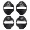 CSB1 4PCS Car Door Lock cover Protect Buckle Cover Latch Stop Anti Rust Car Ornaments for Mercedes Benz AMG W205 W247 W176 W212 W213