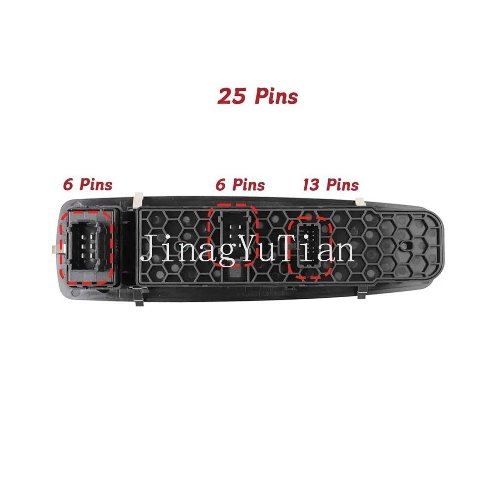 Front Left Power Window Switch Parts for Renault Latitude L70 Talisman Samsung SM5 SM7 Fuel Tank Control Button Panel 809611518R