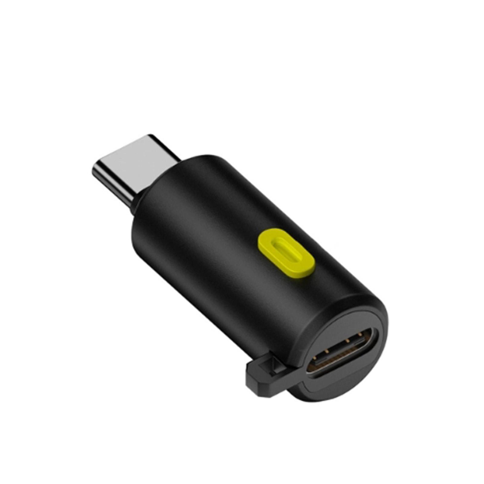 

Portable Travel 240W Type C Converter Switching Control Button Voltages Current Display for Laptops Gaming Devices чорний