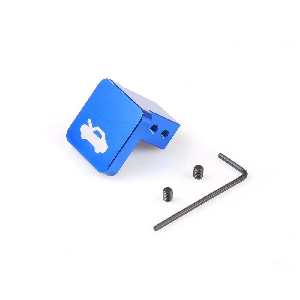 Easy to operate Hood Release Latch Aluminum Solid Color Handle Repair Kit Wear-resistant Auto Accessories