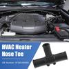 Pack of 2 for Toyota Land Cruiser 1992-2007 Connector Heater Hose Output T Pipe