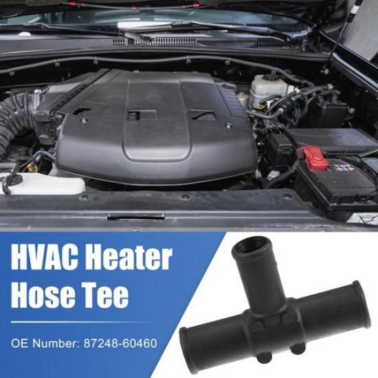 Pack of 2 for Toyota Land Cruiser 1992-2007 Connector Heater Hose Output T Pipe