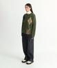 NONBLANK Argyle Pattern Knit_Arborist Green