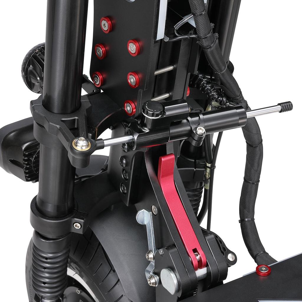 HALO KNIGHT T107MAX All-Terrain Electric Scooter 4000W Dual Motor 72V50Ah Battery 13 Inch Vacuum Tire Outdoor Riding Off-Road E-Scooter