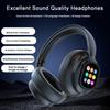 AI Translation Wireless Headphone with Movable LCD Touch Screen Real-Time 115 Language