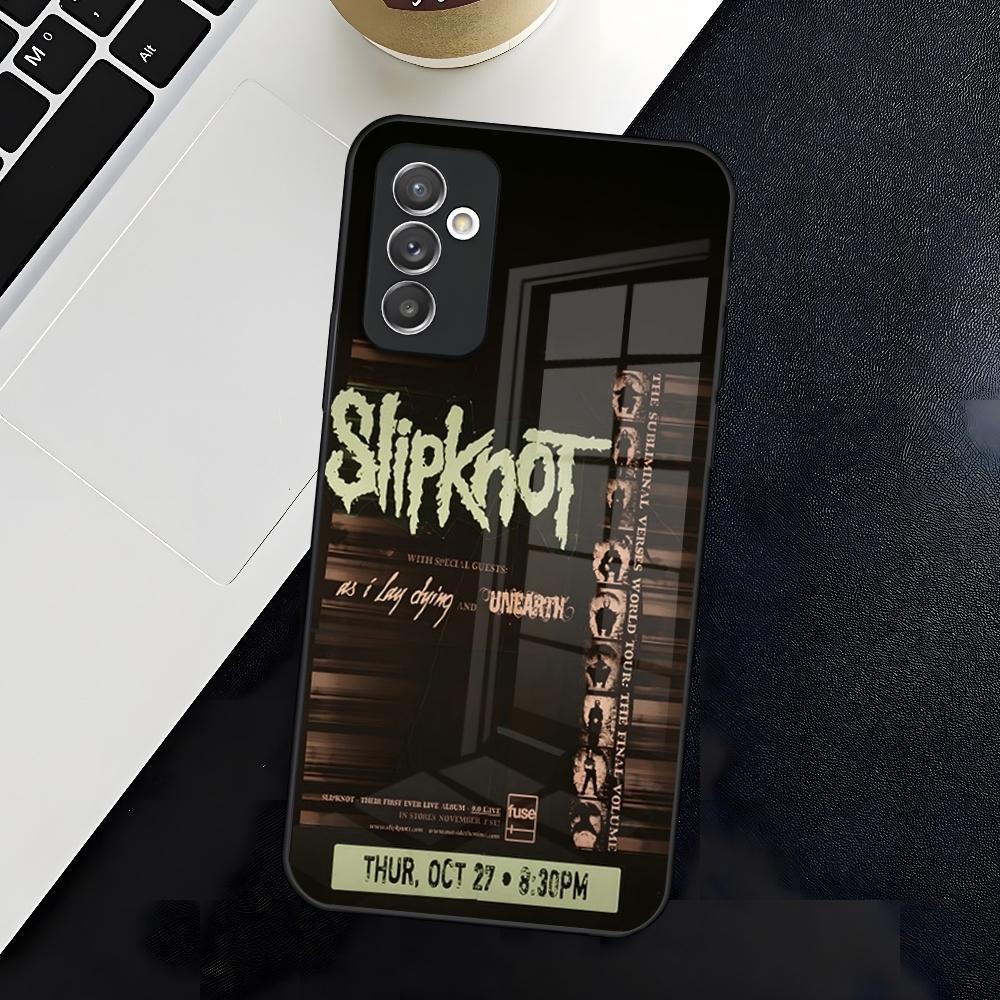 S-Slipknot Popular Band Phone Case for Samsung A15 A25 A35 A55 A14 A12 A22 A32 A52 A11 A21 A31 A51 A05 A24 A34 A54 A13 23 A33 A5