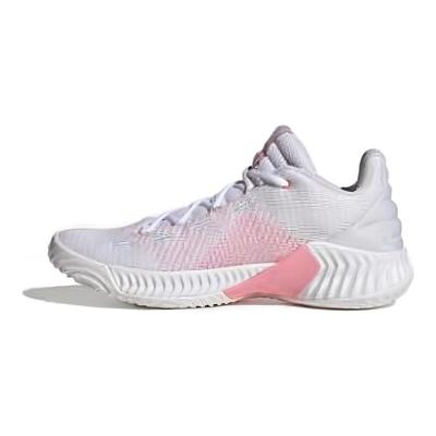 Pro Bounce 2018 Scarpe da Basket Comode Sportive Antiscivolo Resistenti a Taglio Basso Unisex Sneakers Rosa Bianco IG4494