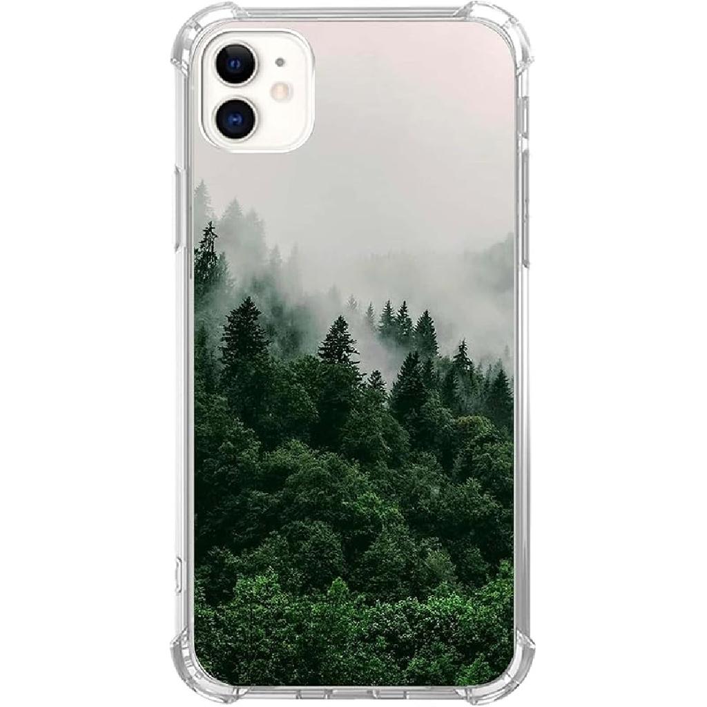 Scottish Highland Cattle Phone Case - Compatible with iPhone 12/12 Pro, Hippie Wild Cow Animal Cover for Teens, Men, Women - Trendy Cool TPU Bumper