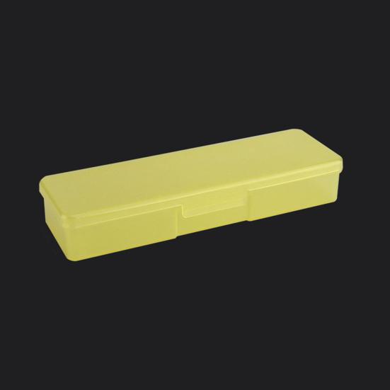 2Pcs Tool Storage Box Large Capacity Buckle Closure Smooth Surface Nail Tool Storage Box Stationery Container Household Supplies