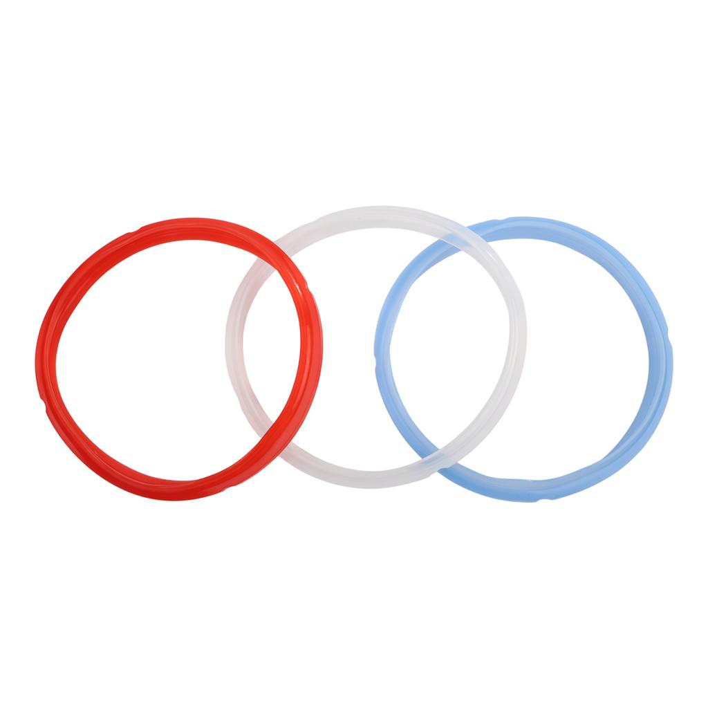 Adapter Airtight Gasket Inner Diameter 22cm, Outer Diameter 24cm Silicone Sealing Ring Mixing Taste Prevention
