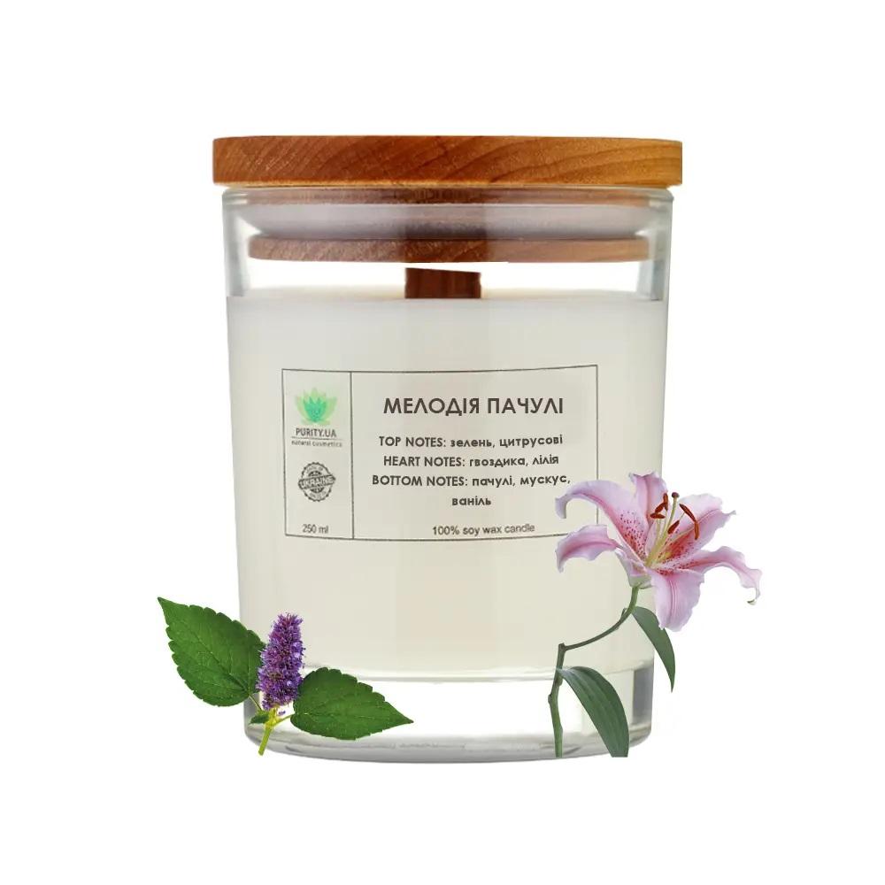 

Aroma candle Melody patchouli L PURITY 150 g