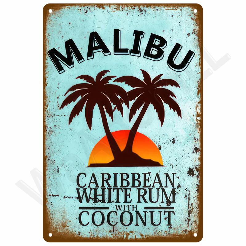 Retro Metal Sign Wall Art Mural Aesthetic Room Home Decor Items Poster Vintage Metal Plate Garage Decoration Tin Sign Plates Bar