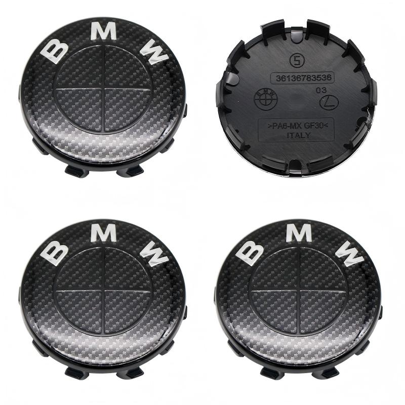 Car Wheel Center Caps 56mm 68mm E36 E46 For BMW M Performance Hubcap Cover E60 E90 E91 E92 E93 F30 F20 E87 M3 Auto Accessories