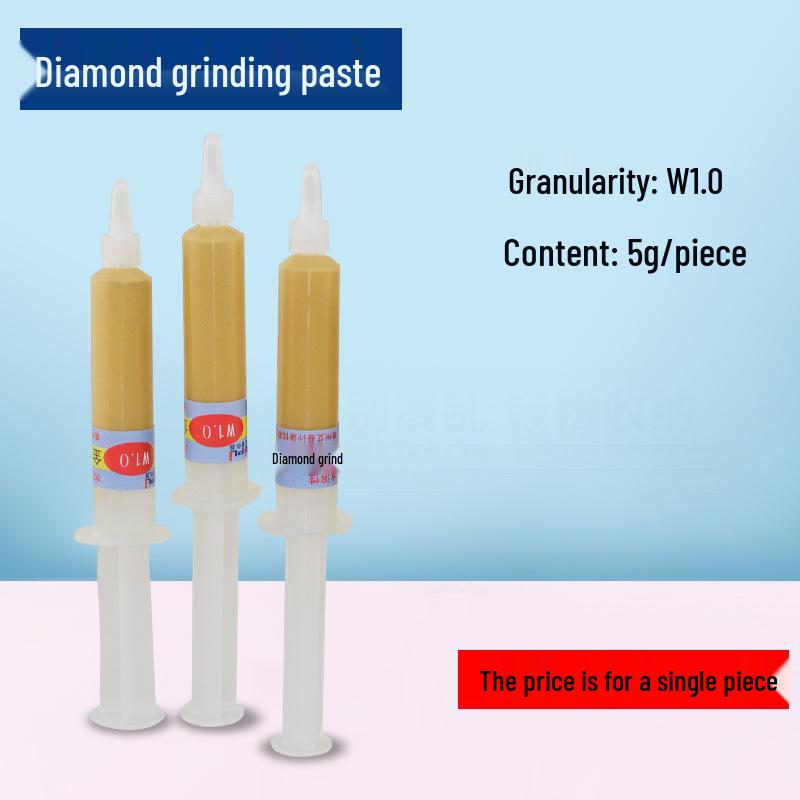 Water-Soluble Diamond Metallographic Lapping Paste W0.5-7um - Polishing Machine Consumable