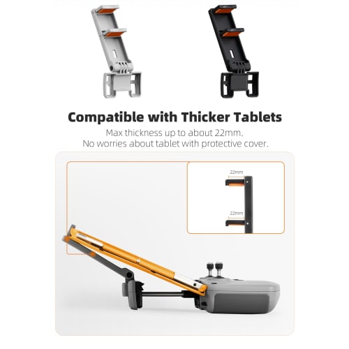 Smartphone Holder/Tablet Stand for DJI AIR 3S/NEO/Mini4 Pro/Mini 3Pro/Mini 4K/Mini 2SE, DJI RC-N3/N2/N1 Transmitter Accessories, Foldable Mount, Exten