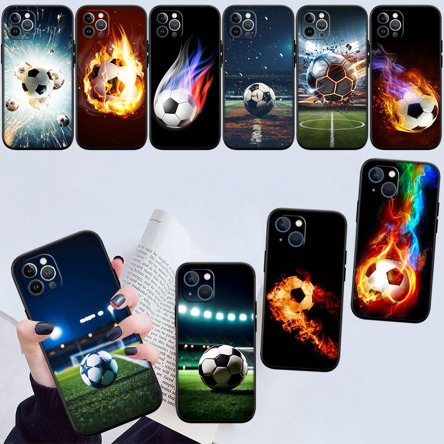 IK29 Football Soccer Phone Case for OPPO A40 A60 A80 A15 A16 A16K A12 A17 A17K A54 A54S A53 A53S A55 A56 A57 A98 F23