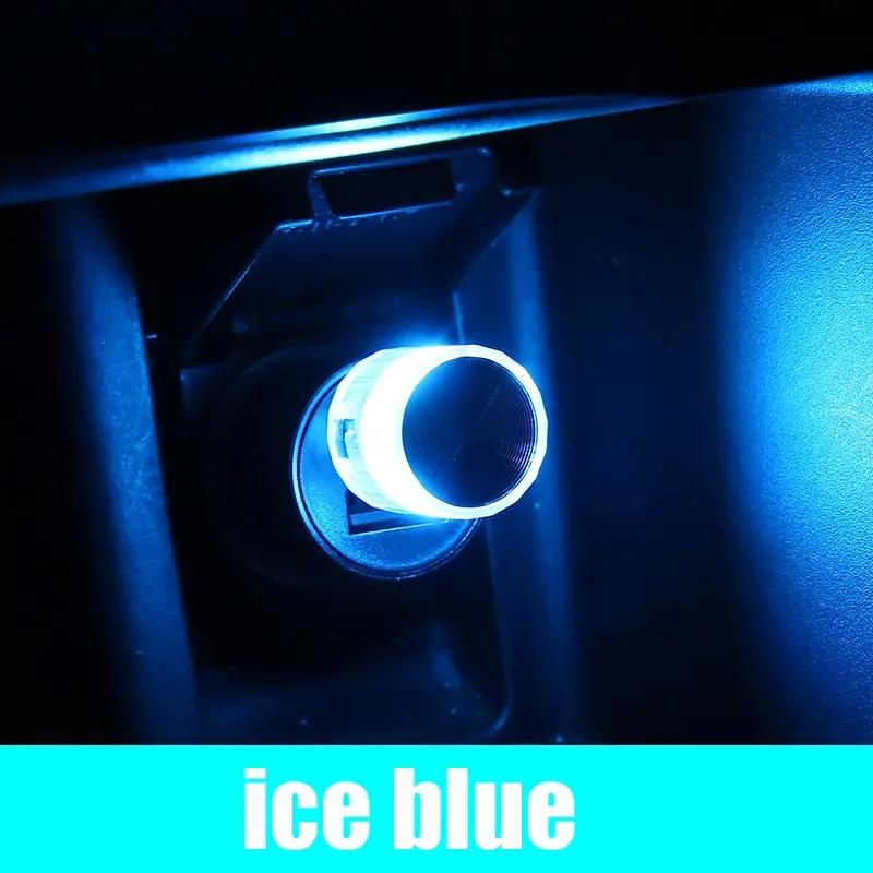 1pc Car Mini USB LED Portable Light Plug Play Ambient Light Decorative Atmosphere Lamps For Interior Environmentled lights decor