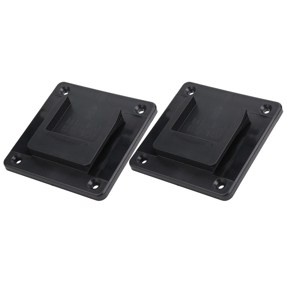 2Pcs Machine Holder Wall Mount Storage Bracket Fixing Devices for Makita 18V Electric Tool