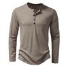 Men S Long Sleeve Stand Collar Polo Shirt Fashion Casual T Shirt