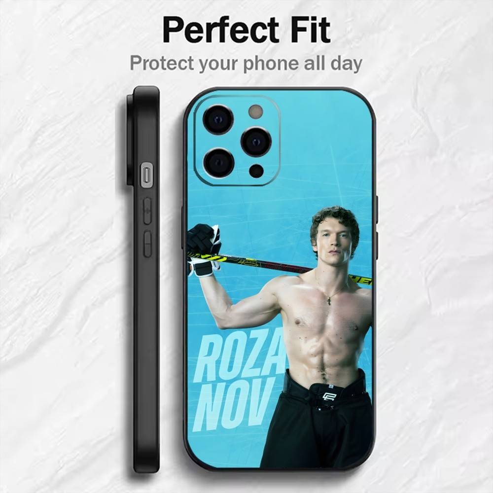 Daily C-Connor S-Storrie Phone Case For iPhone17,16,15,14,13,12 Plus,Max Soft Silicone Black Cover