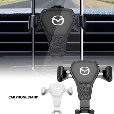 Car Phone Holder Vent Bracket GPS Navigation Mobile Car Styling For Mazda 3 6 CX5 2 CX3 CX9 MX5 RX8 Axela Demio MS CX5 2 Axela Demio Atenza MS GJI GH