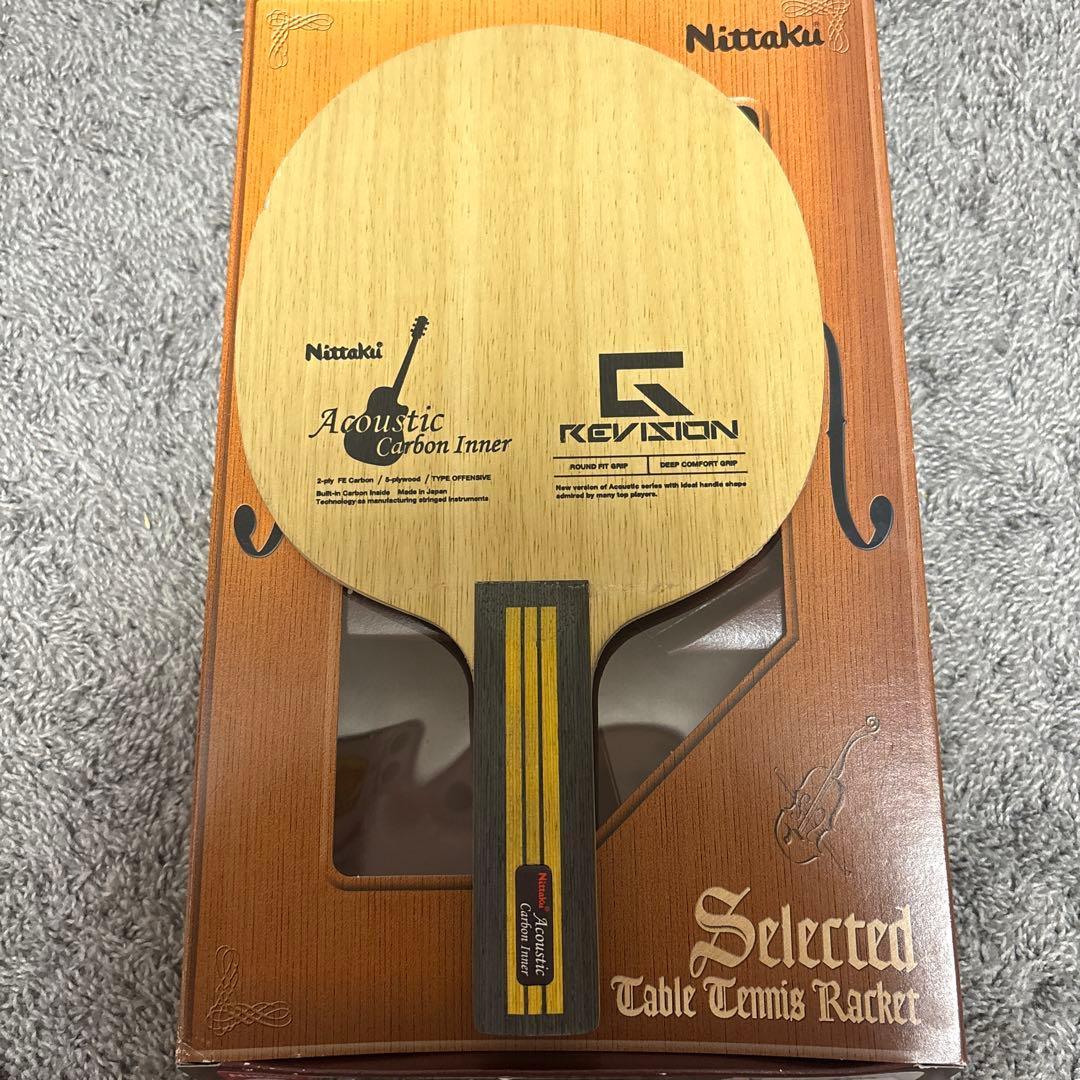 Used Nittaku Acoustic Carbon Inner G-revision st