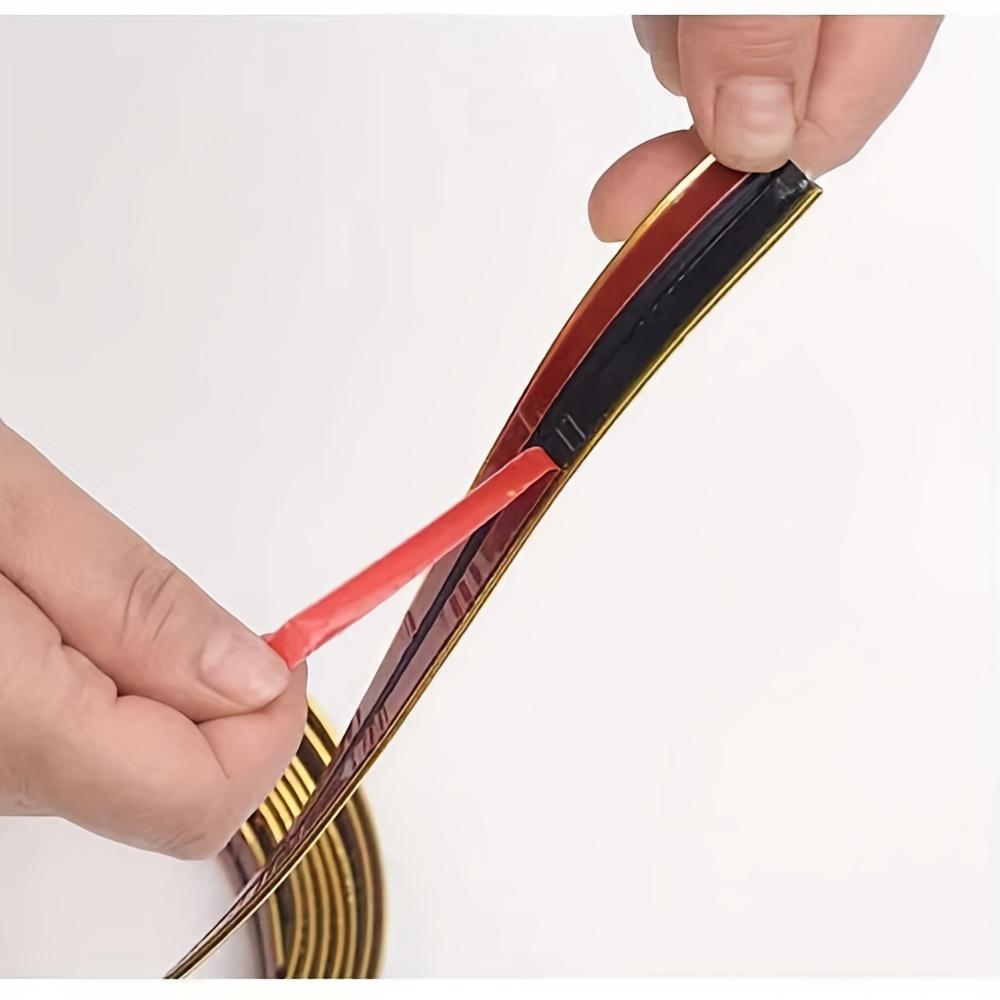Self - adhesive Wall Corner Decorative Strip PVC Tape Ideal for Home Decoration Protects Against Knocks on Furniture Edges