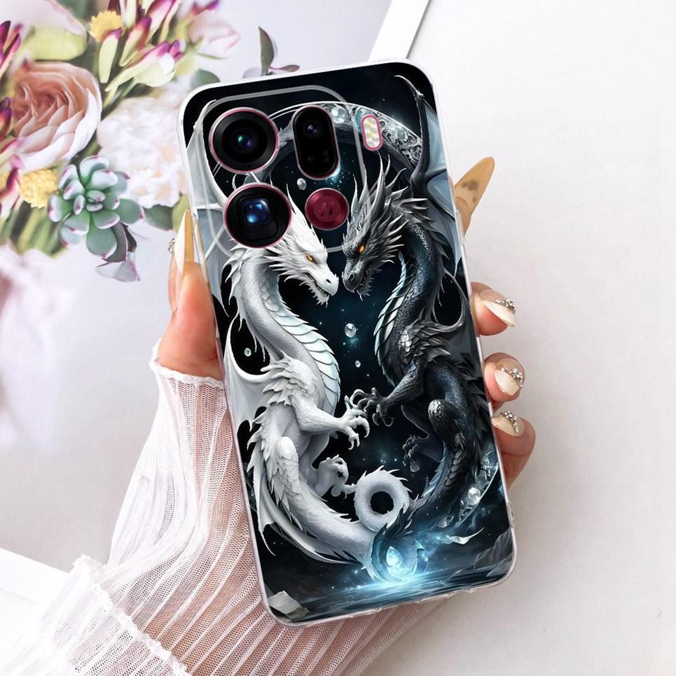 For Oppo Find X9 X9Pro Phone Case On Oppo Find X9 Pro Casing Cool Dragon Lion Tiger Cartoon Back Cover Clear Soft Silicone Coque