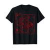 Soft Grunge Aesthetic Skull Roses Japanese Game Over T Shirt Vintage Homme Slightly Top For Everyday Wear Stretched