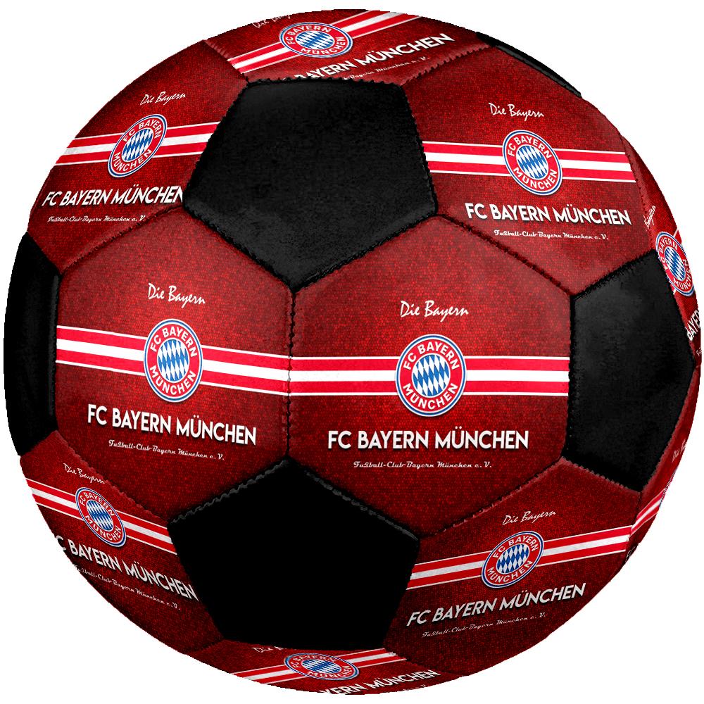 TAGLIA 5 Pallone da Calcio FC Bayern München Colorato Per Tutte le Età Cucito a Macchina PVC Pronto per la Competizione Resistente Alto Rimbalzo